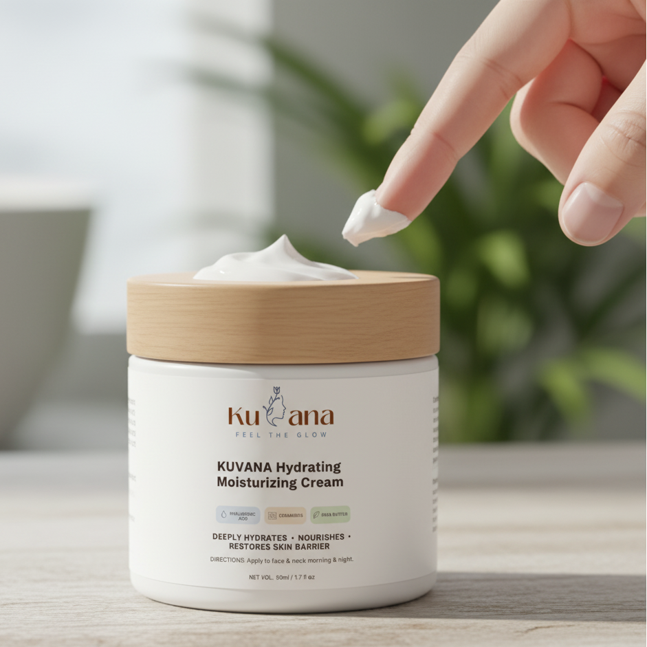 Kuvana's Hydrating Moisturizing Cream