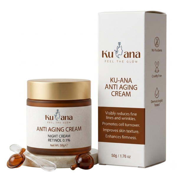 Kuvana's Anti Aging Cream ( Retinol 0.1%) Night Cream